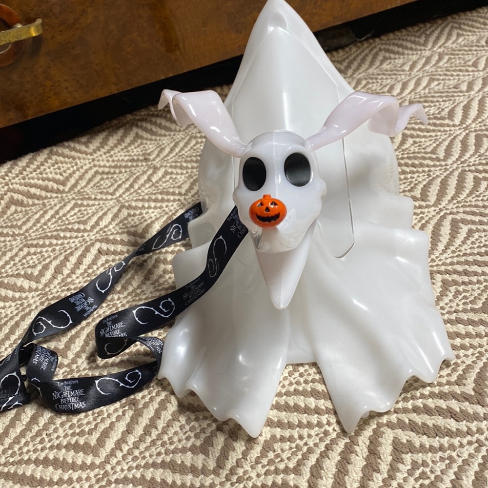 Disney light up zero popcorn bucket nightmare before Christmas
